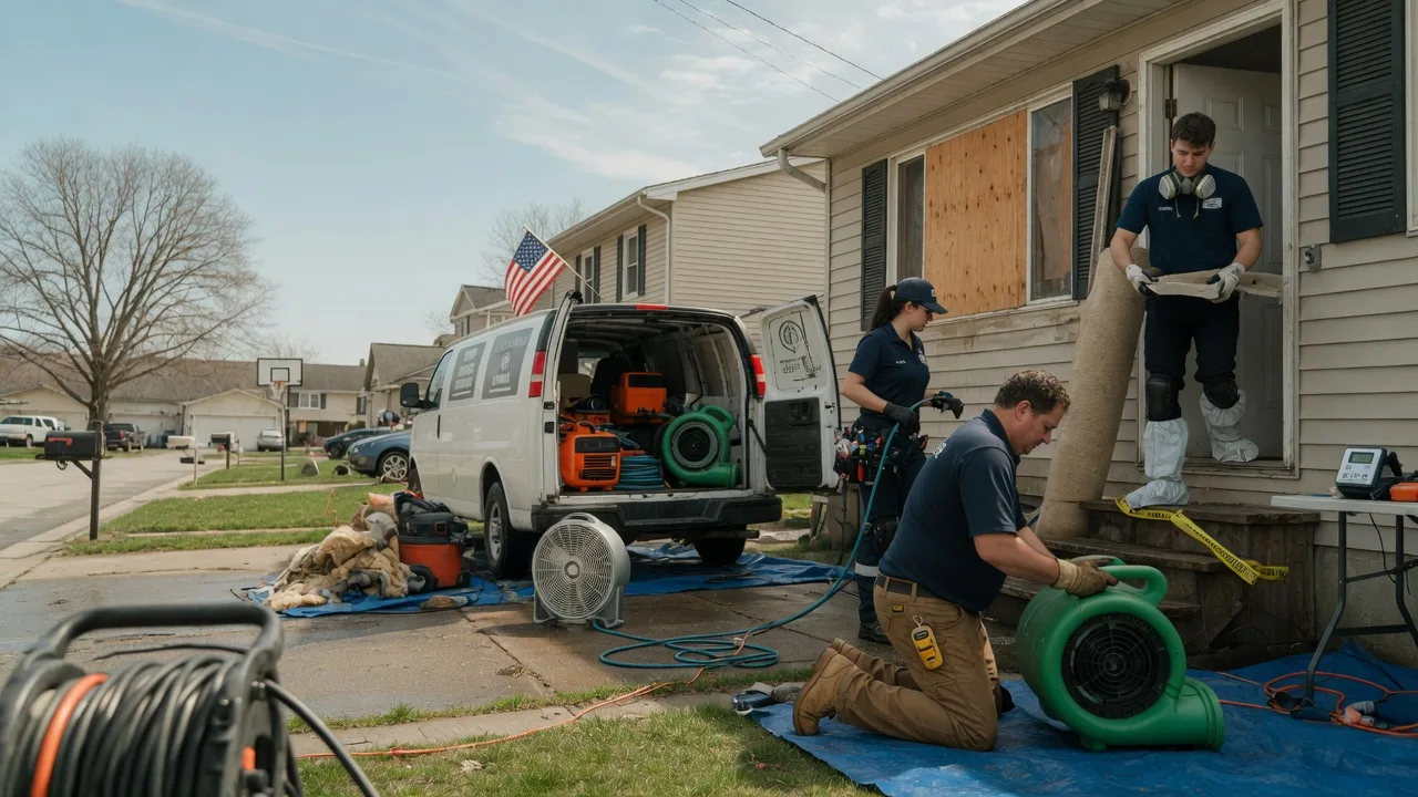 Water Damage Restoration in Boston, KY near me